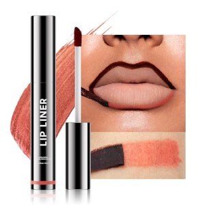 OETUIOW Waterproof Peel-Off Lip Stain - Rose