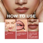 3-Piece Waterproof Peel Off Lip Liner Set