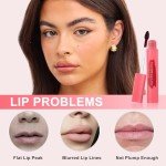 Ursoulney Long-Lasting Waterproof Lip Liner - Rose