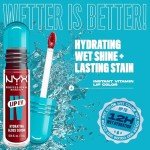 NYX Lip IV Hydrating Glossy Stain - Drippin In Rose