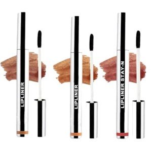 3-Pack Waterproof Peel-Off Lip Stain & Liner