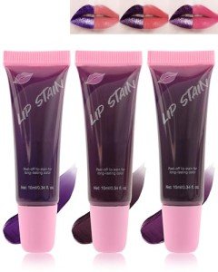 Pink Rose Peel Off Lip Tint Set - 3pcs