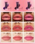 Pink Rose Peel Off Lip Tint Set - 3pcs