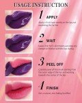 Pink Rose Peel Off Lip Tint Set - 3pcs