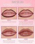 Brown Lip Liner Stain & Oil Set