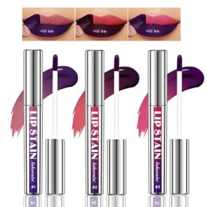 3PCS Waterproof Peel Off Lipstick and Liner Set