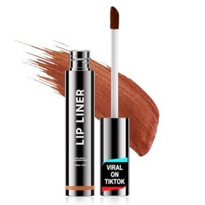 Organic Waterproof Lip Tint Stain - Cocoa 0.12 Fl Oz