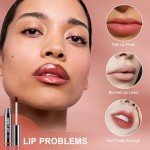 OETUIOW Long-Lasting Nude Lip Stain and Liner