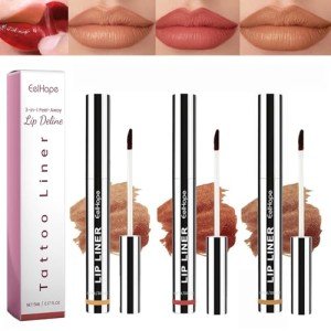 3-Pack Peel Off Lip Liners with Hyaluronic Acid