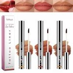 3-Pack Peel Off Lip Liners with Hyaluronic Acid