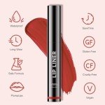 Organic Rose Lip Liner - Long-Lasting Matte Tint