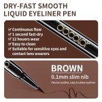 Docolor Waterproof Brown Eyeliner – Vegan & Quick Dry