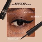 Milani 17HR Stay Put Matte Liquid Eyeliner - Black