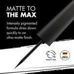 Milani 17HR Stay Put Matte Liquid Eyeliner - Black