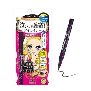 Kissme Waterproof Liquid Eyeliner - Jet Black