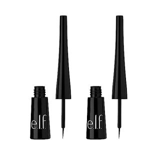 e.l.f. Jet Black Vegan Liquid Eyeliner - 2 Pack