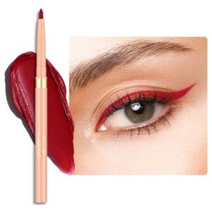 Oulac 2in1 Waterproof Red Eyeliner and Lip Liner
