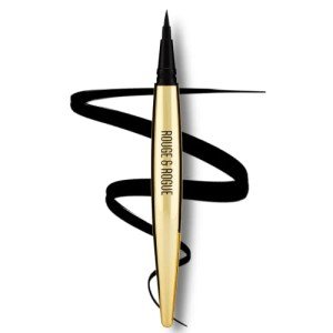 Obsidian Black Waterproof Liquid Eyeliner by Rouge & Rogue