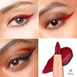 Oulac 2in1 Waterproof Red Eyeliner and Lip Liner