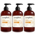 Citrus & Peach Rose Liquid Hand Soap Set