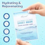 10 Pack Collagen Peptide Hydrating Face Masks