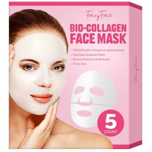FairyFace Bio-Collagen Anti-Wrinkle Face Mask Set