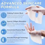 GOGIFTGO Deep Hydrating Collagen Face Mask Set