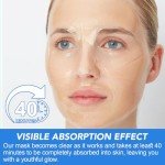 GOGIFTGO Deep Hydrating Collagen Face Mask Set