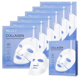 Collagen Hydrogel Face Mask Pack for Radiant Skin