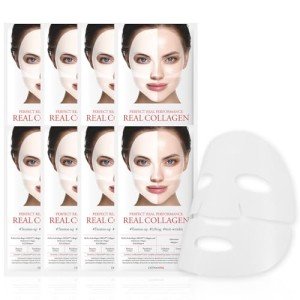 Realcollagen Hydrolyzed Collagen Face Masks - 8 Pack