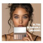 SUSIKEKI 6 Color Organic Eyeshadow Palette Matte Naked