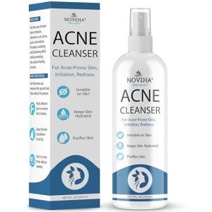 NOVEHA Acne Relief Facial Cleanser Spray - 8 oz