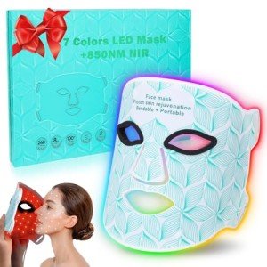 Biuufish Multi-Color LED Face Mask for Anti-Aging