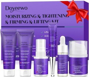 Organic Skin Care Set for Firming & Moisturizing