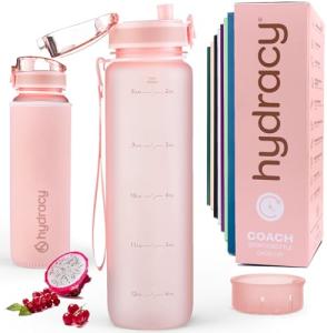 Hydracy 32oz BPA Free Water Bottle with Infuser
