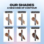 Sacheu Liquid Contour Cream - Long Wear Vegan Makeup