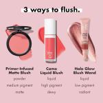 e.l.f. Primer-Infused Matte Blush - Bold Color 0.35 Oz