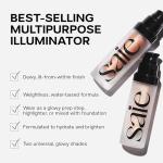 Saie Mini Glowy Super Gel Luminizer + Primer