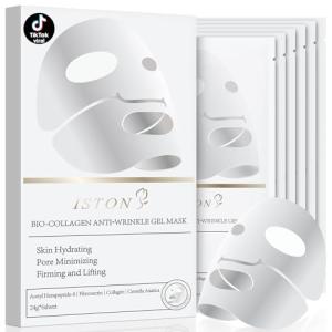 6 Pack Bio-Collagen Anti-Wrinkle Face Masks