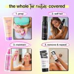 b.tan Violet Self Tanner Kit | Dark Self Tan Bundle