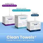 Clean Skin Club XL Biobased Face Towel 50 Ct