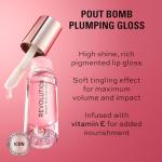 Revolution Pout Bomb Plumping Lip Gloss - Glaze Clear