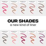 Sacheu Lip Liner STAY-N Peel Off Lip Stain — Long Lasting Matte Lip Tattoo Transfer Proof Lipstain Infused with Hyaluronic Acid & Vitamin E for All Skin Types — Vegan & Cruelty-Free, p-INKED