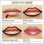 Cilrofelr Waterproof Peel Off Lip Liner - Cocoa