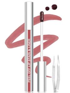 Lip Stain Peel-Off with Tweezer - Nude Pink