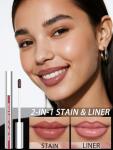Lip Stain Peel-Off with Tweezer - Nude Pink