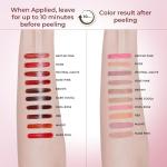Long-lasting Rose Pink Lip Liner Stain with Tweezer