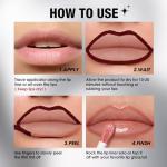 Langmanni Long-Lasting Peel Off Lip Liner Set