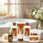 LILY ROY Coconut Vanilla Spa Gift Basket