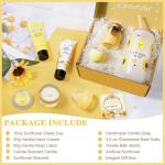 Relaxing Vanilla Spa Gift Basket for Women
